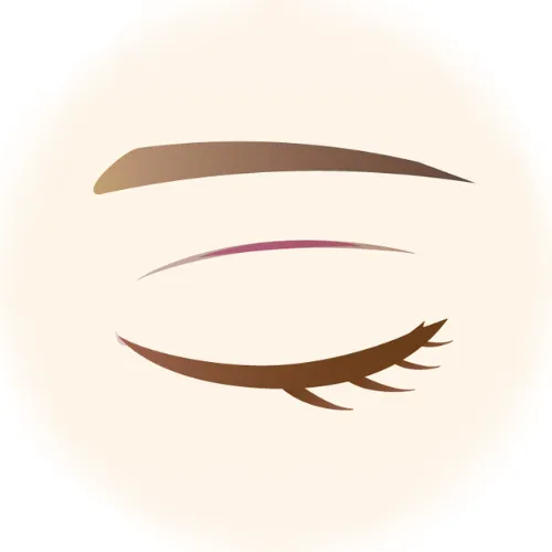 手術の傷跡が目立つ方